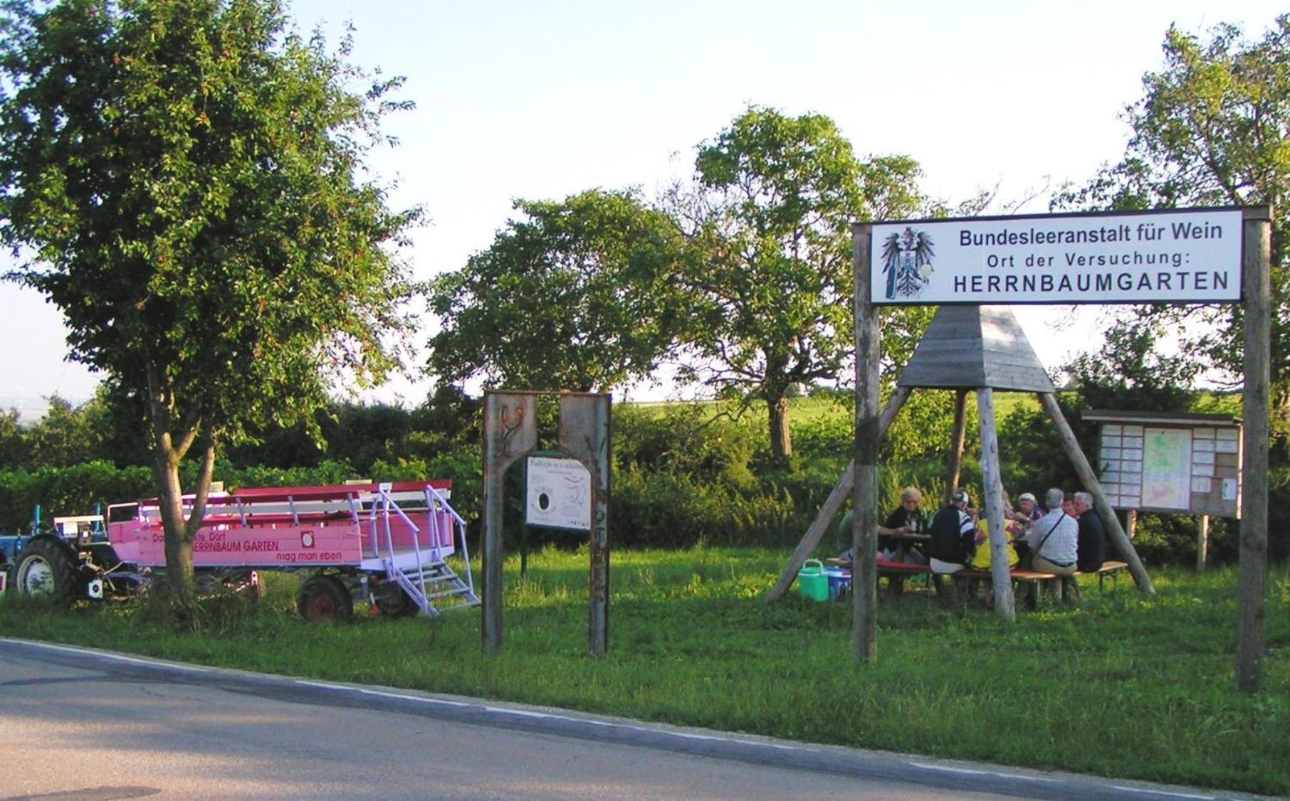 Hotel Weingut zur Schlafmütze Herrnbaumgarten Exterior foto
